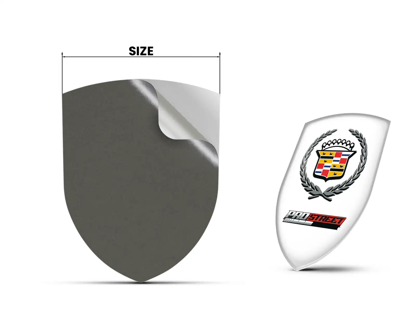 Cadillac Emblemas Relieve Auto Pro Máximo Resistente Chic ST